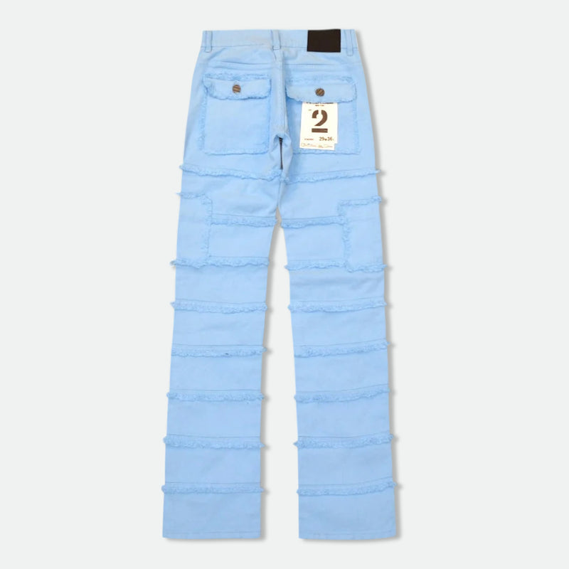 FWRD 'Static Layer Twill Stacked Denim' FW-330044 (Carolina Blue)