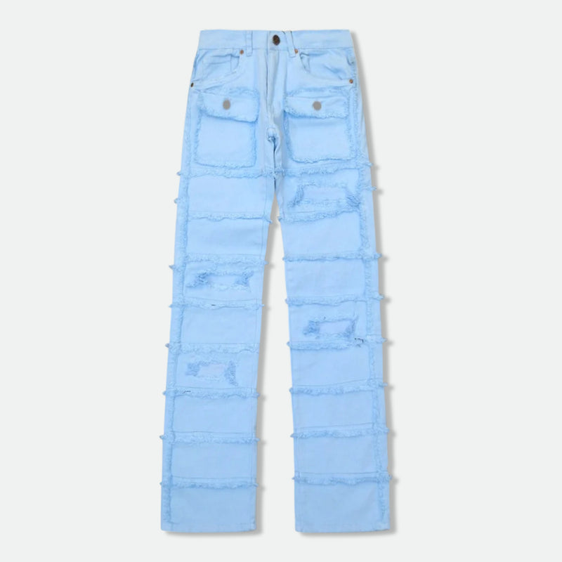 FWRD 'Static Layer Twill Stacked Denim' FW-330044 (Carolina Blue)