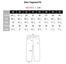 Smoke Rise 'Slim Tapered Embroidered Cargo Twill' Pants (Bison) JP24516 - FRESH N FITTED