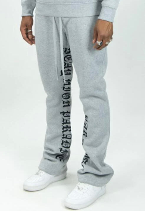 Rebel Minds "Stay High" Stacked Fleeced Pants - Fresh N Fitted Inc