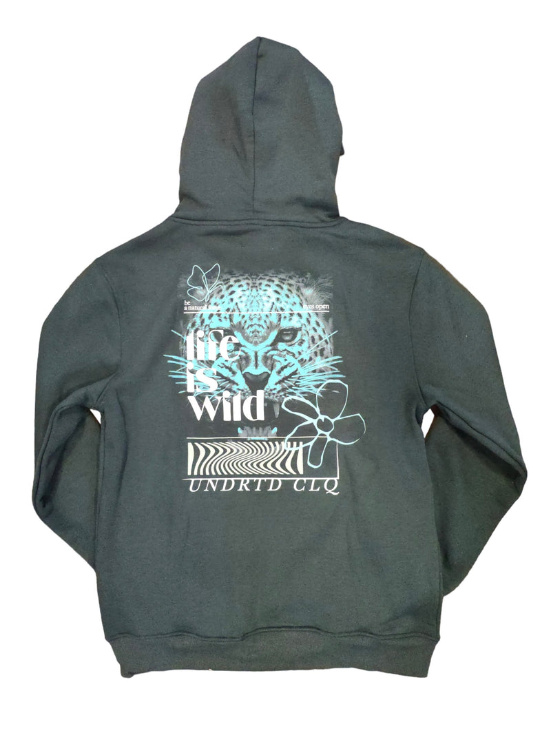 Highly Undrtd 'Life is Wild' Hoodie - Fresh N Fitted Inc