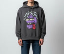 Rebel Minds 'Big Face' Hoodie (Charcoal) 152-331