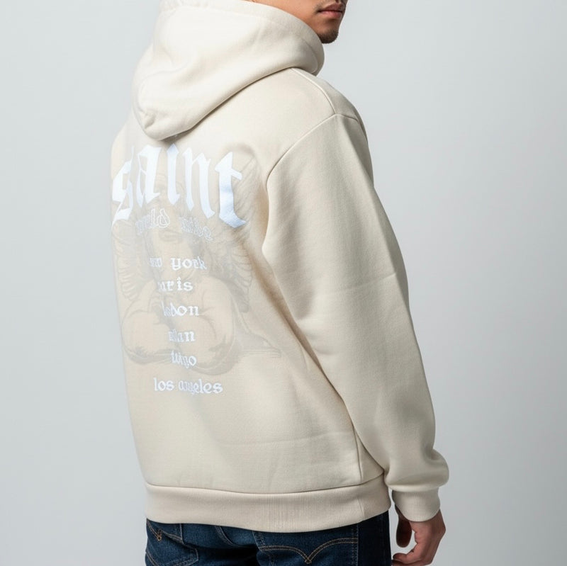 Black Pike 'Every Saint Has a Past' Hoodie (Khaki) FB2540S