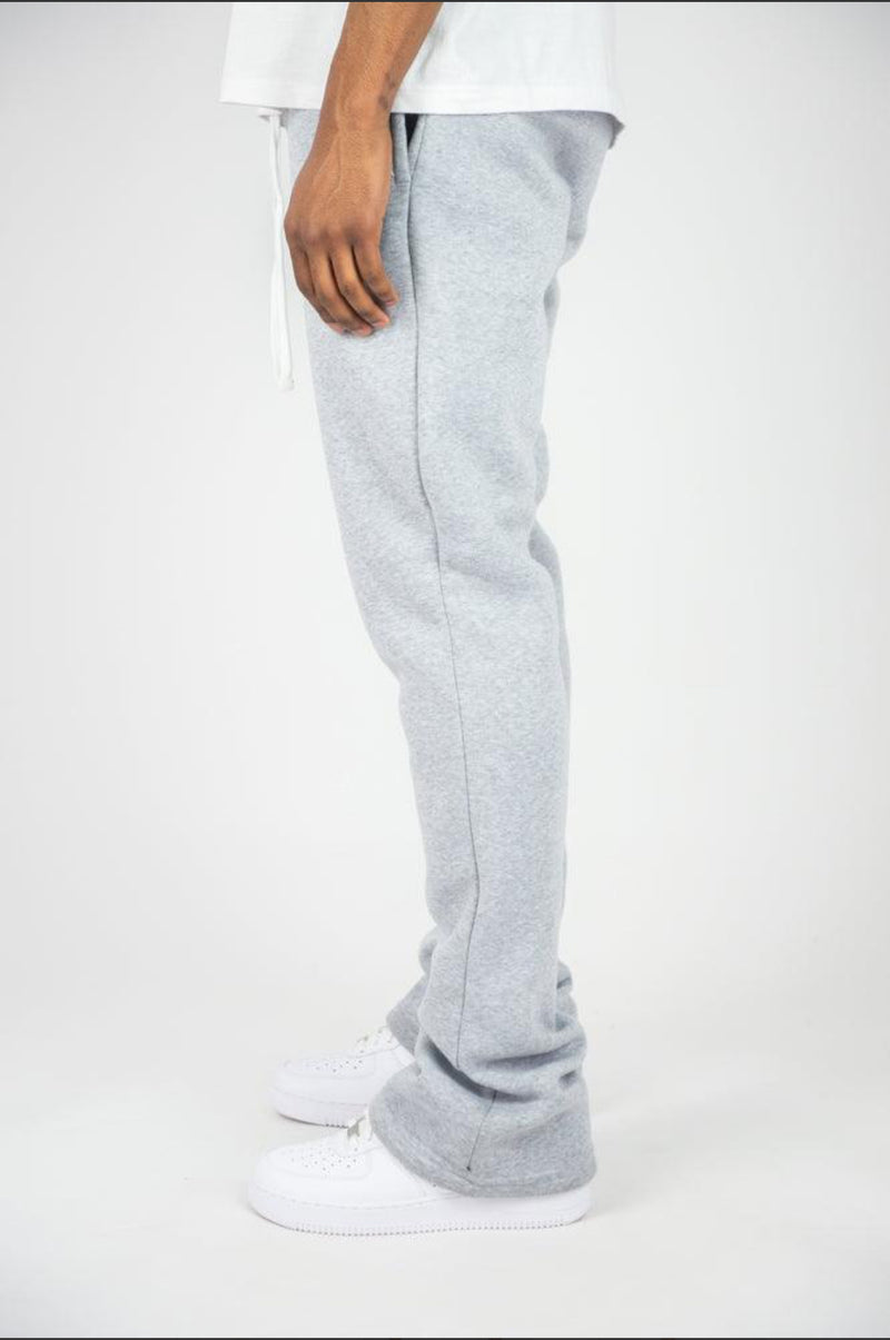 Rebel Minds Sweats Stacked Pants (Grey) 100-475