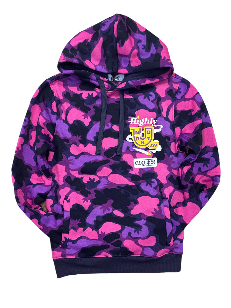 Highly Undrtd 'Undrtd A/O Camo' Hoodie (Purple Camo) UF3632 - Fresh N Fitted Inc