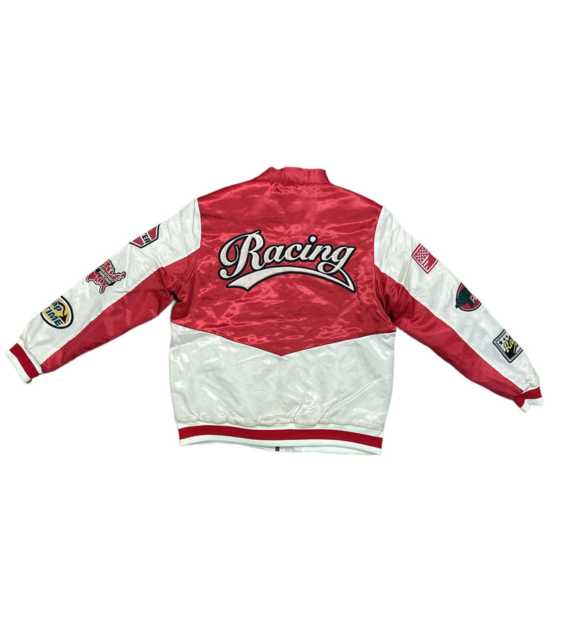 Rebel Minds 'Racing Padded' Jacket (Red) 632-555 - Fresh N Fitted Inc