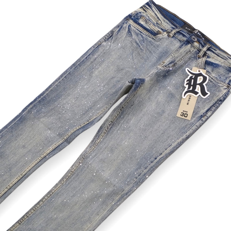 Rebel Denim 'Rhinestone' Stacked Denim (Lt.Vintage) 642-677