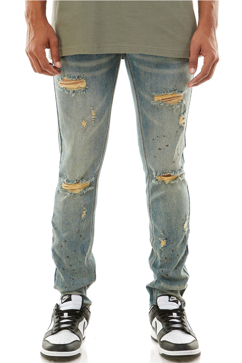 KDNK 'Splatter V2' Denim KND4530 (Blue)