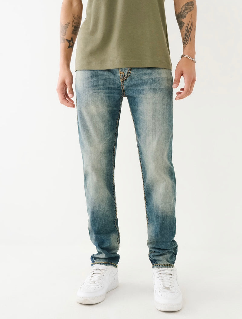 True Religion 'Rocco' Relaxed Skinny Jeans (Medium Wash) - Fresh N Fitted Inc