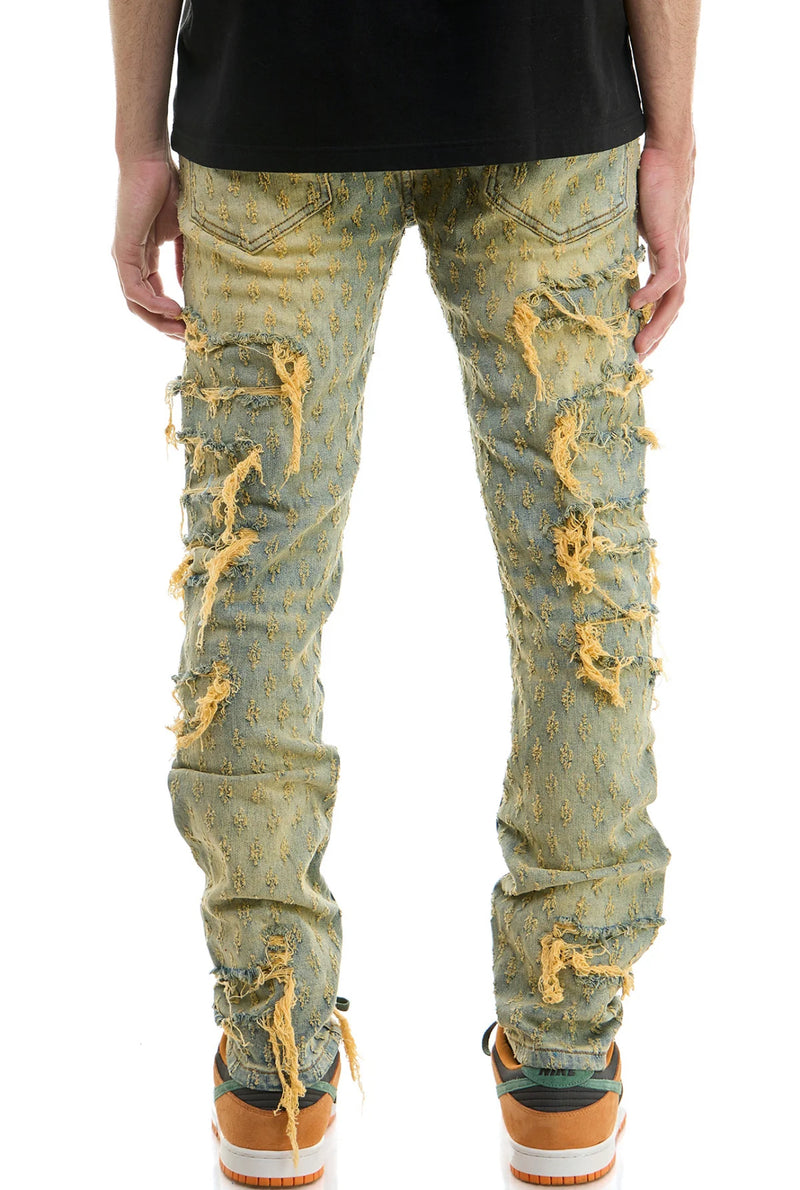 KDNK 'Jacquard Complex' Denim (Blue) KND4666