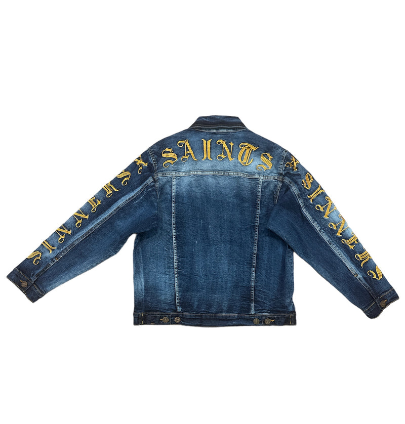 FWRD 'Saints X Sinners' Denim Jacket - Fresh N Fitted Inc