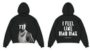 7M ‘MAD MAX' Cropped Hoodie (Black)