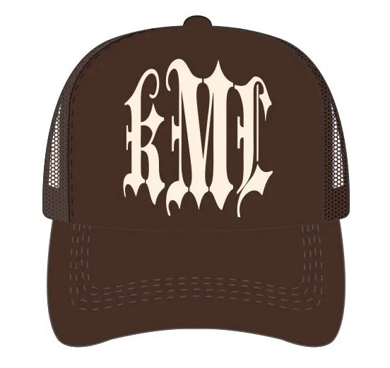 KML 'LOGO’ Trucker Hat (Brown)