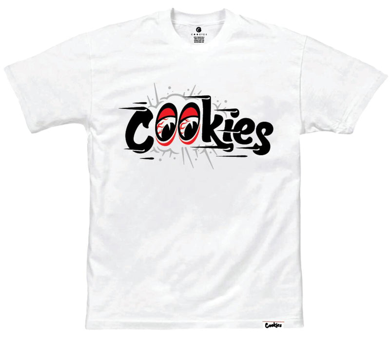 Cookies 'Glossy Eyed' T-Shirt (White) CM233TSP24 - Fresh N Fitted Inc