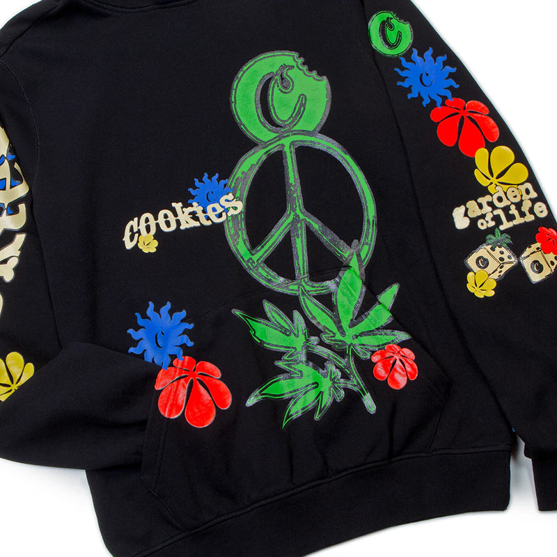 Cookies 'Garden Of Life' Pullover Hoodie (Black)