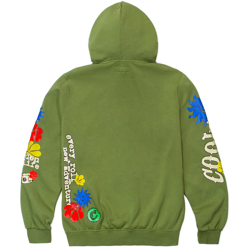 Cookies 'Garden Of Life' Pullover Hoodie (Green) CM243HFC03