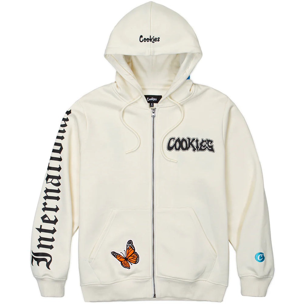 Cookies Highest of Highs Zip Hoodie Natural FRESH N FITTED