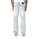 Smoke Rise 'Rhinestone' Denim (Cobra Blue) JP25247 - FRESH N FITTED