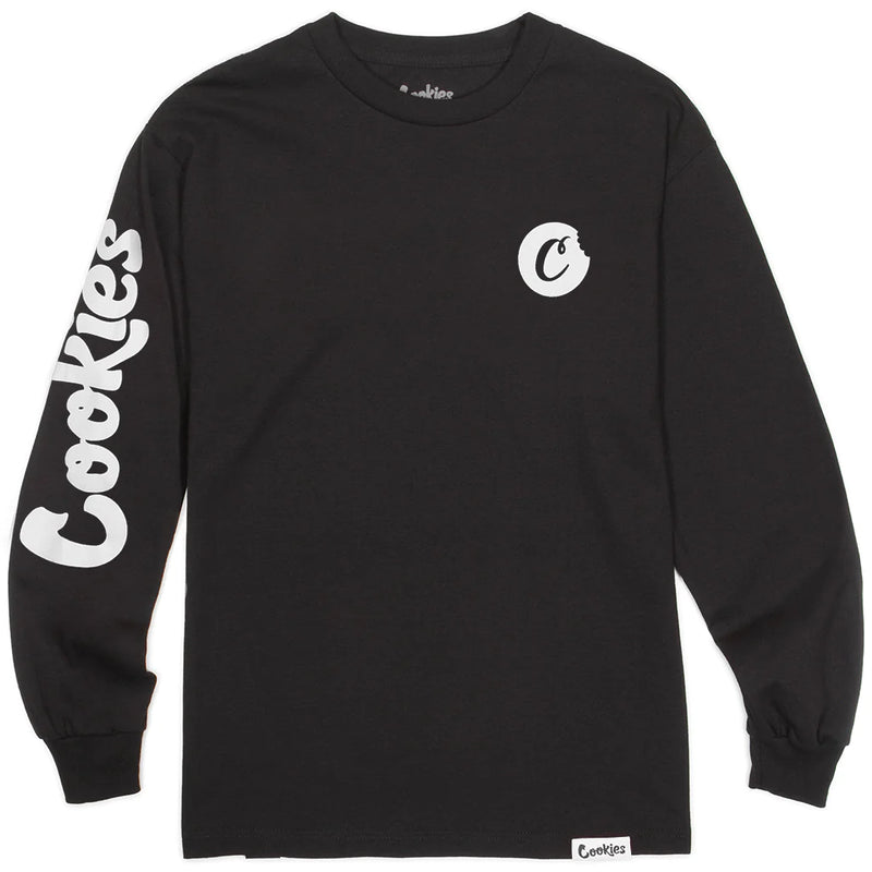 Cookies 'C Bite Logo' Long Sleeve T Shirt - Fresh N Fitted Inc