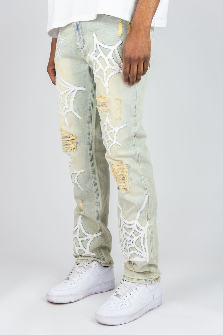 Rebel Denim 'Webstar' Denim (Light Vintage) 651-611