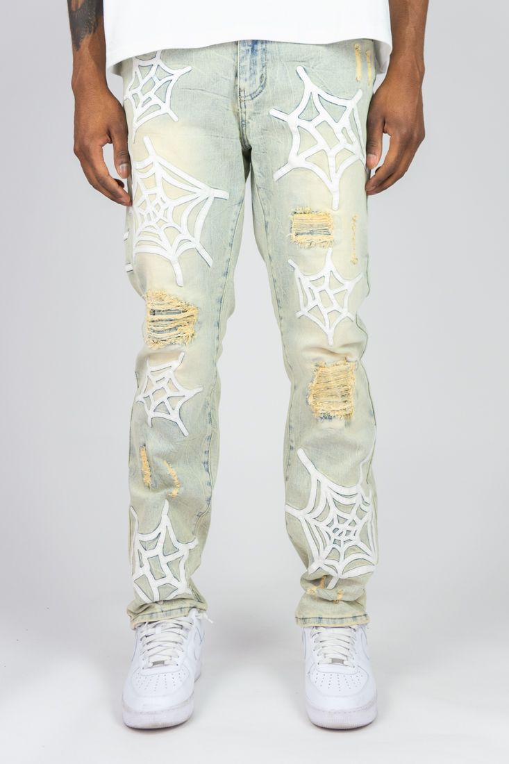 Rebel Denim 'Webstar' Denim (Light Vintage) 651-611