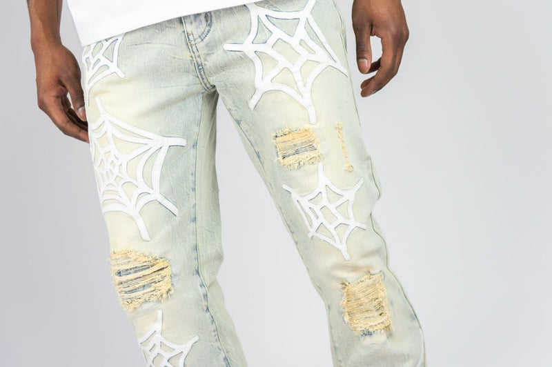 Rebel Denim 'Webstar' Denim (Light Vintage) 651-611