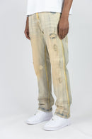 Rebel Minds 'Ripped' Straight Denim (Light Vintage) 642-615 - FRESH N FITTED