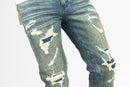 Rebel Denim 'Grimy' Stacked Flare Denim (Dark Vintage) 651-662 - FRESH N FITTED