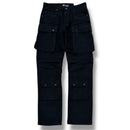 Octagon Men’s 'Multi Cargo' Camo Pants (Jet Black) OT25103 - FRESH N FITTED