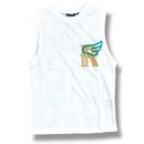 Rebel Minds Kids 'Saints' Sleeveless T-Shirt (White) 851-B121 - FRESH N FITTED