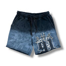Smoke Rise 'Smoke Studios' Rhinestone Shorts (Black) KS25251 - FRESH N FITTED