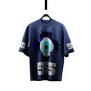 Dissmissed 'Angel Evil Eye 555' T-Shirt (Sea Blue) D010-100-555 - FRESH N FITTED