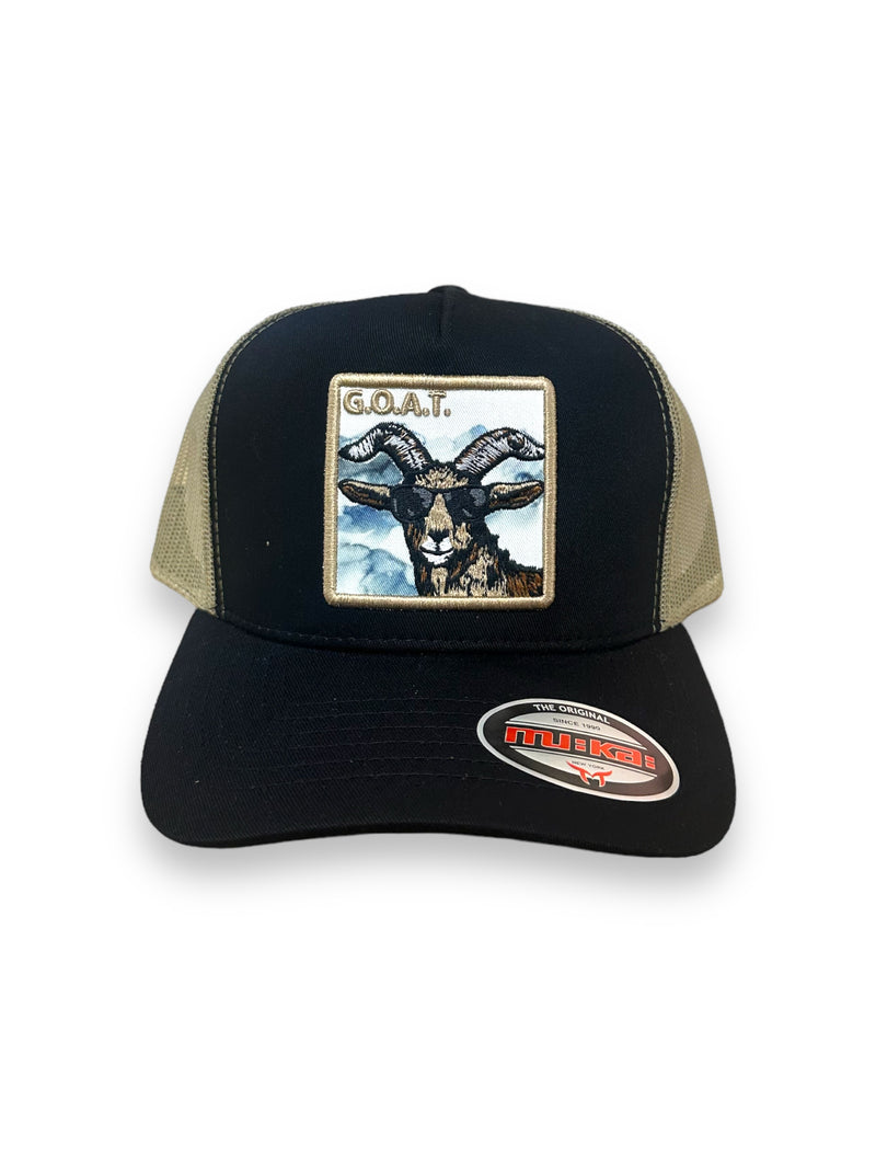 Muka 'Goat' Trucker Hat (Black) T54235