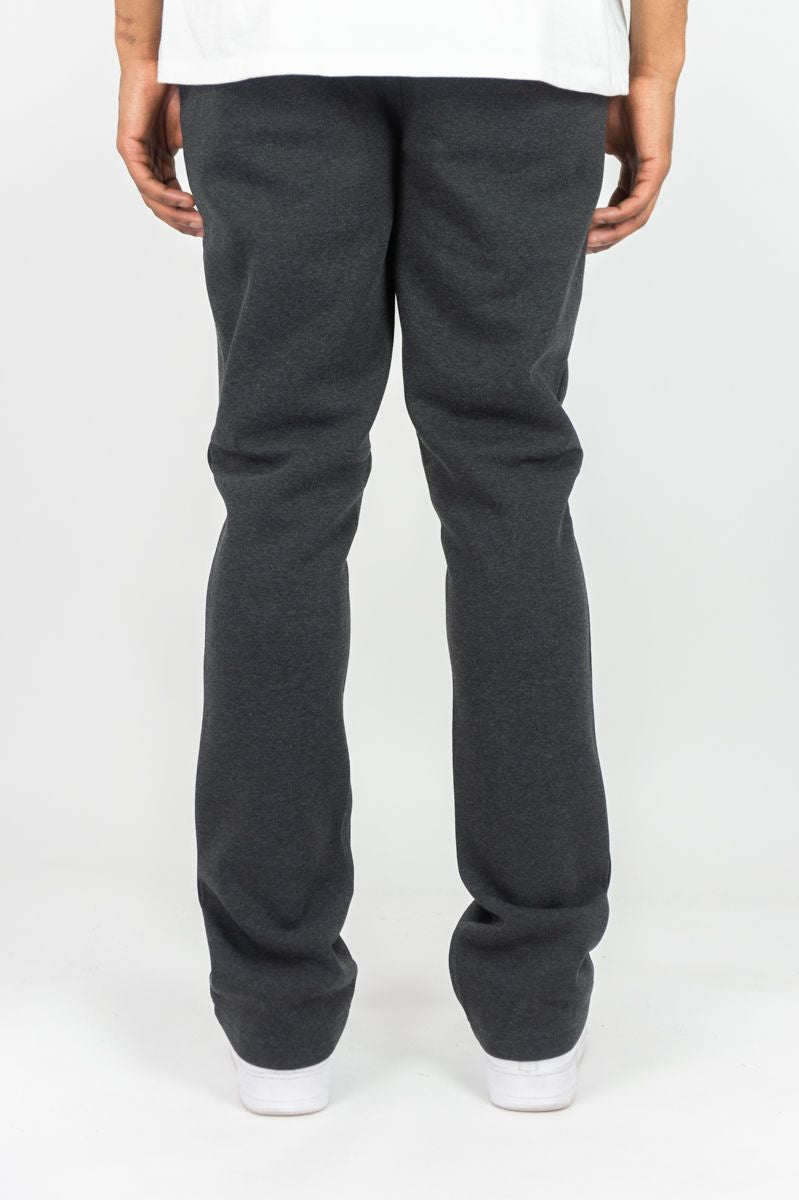 Rebel Minds Sweats Stacked Pants (Charcoal) 100-475