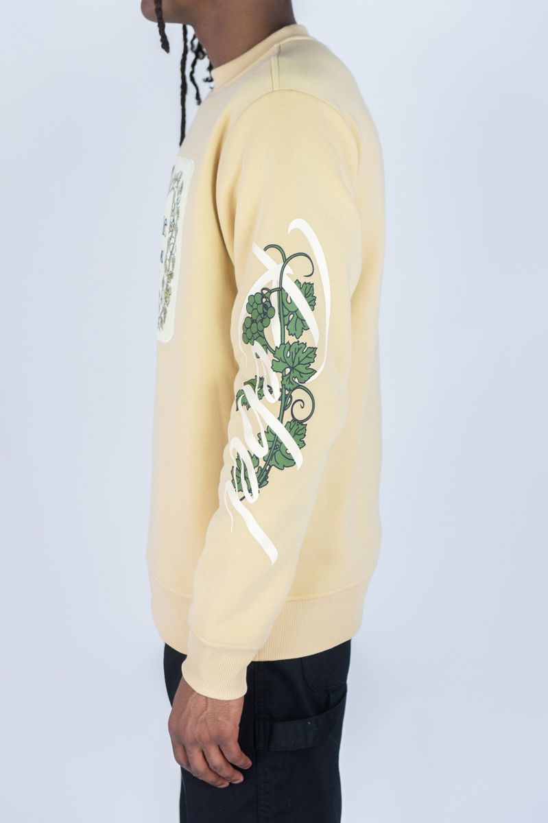 Rebel Minds 'Henny Time' Crew Sweatshirt (Khaki) 142-345