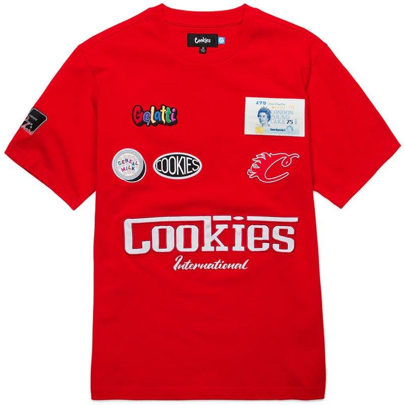 Cookies 'Enzo' Cotton Jersey Knit T-Shirt (Red) - Fresh N Fitted Inc