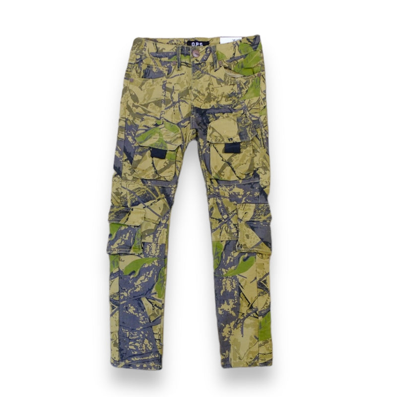 Ops Kids 'Cargo' Utility Pants (Timber Camo) OPS1706