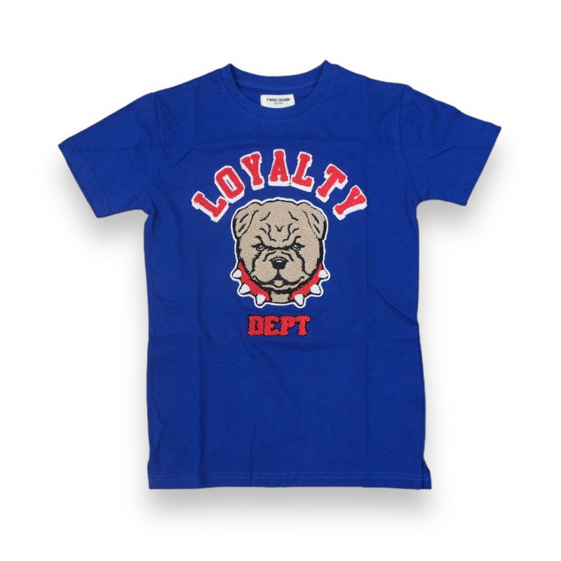 FWRD Kids 'Loyalty Dept' T-Shirt (Royal) FW-180497k