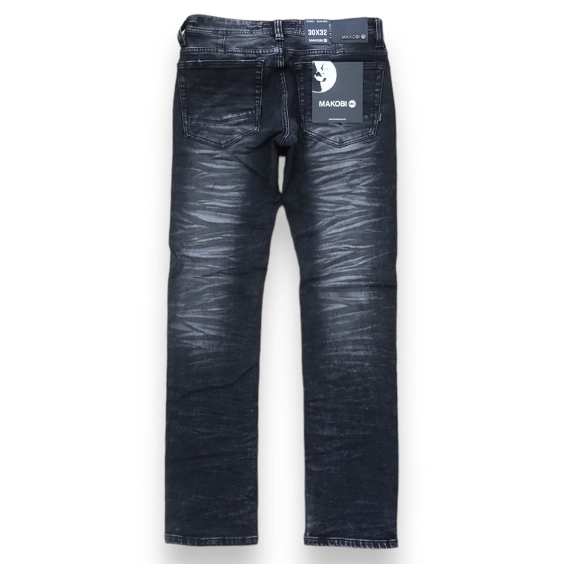 Makobi 'Toronto' Jeans (Black Wash) M1921