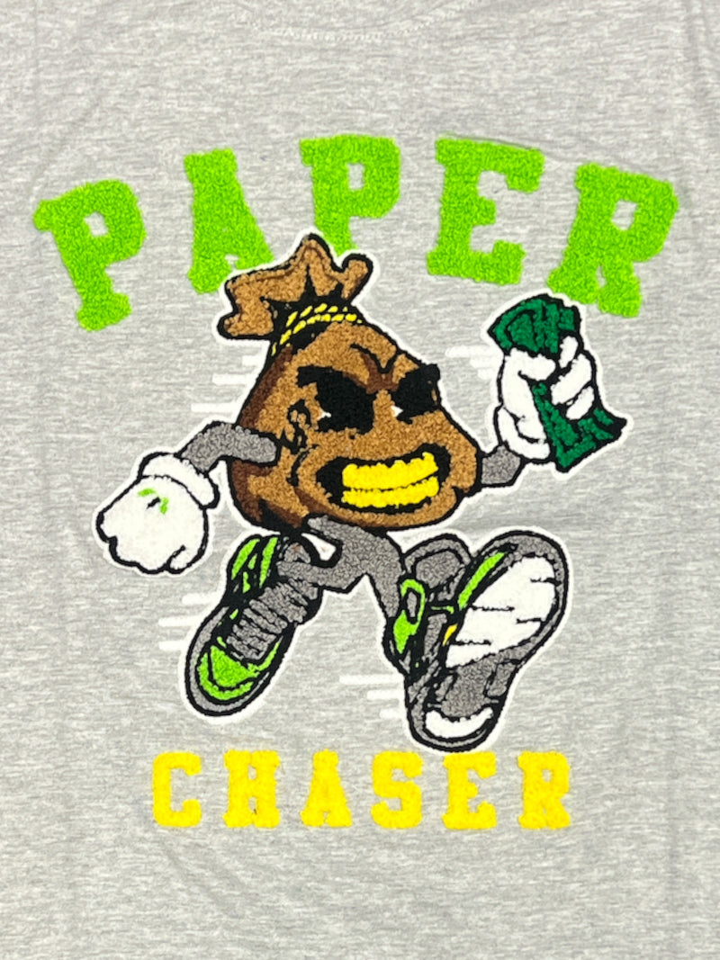 Evolution 'Paper Chaser' T-Shirt (H.Grey) EV-180053 - Fresh N Fitted Inc