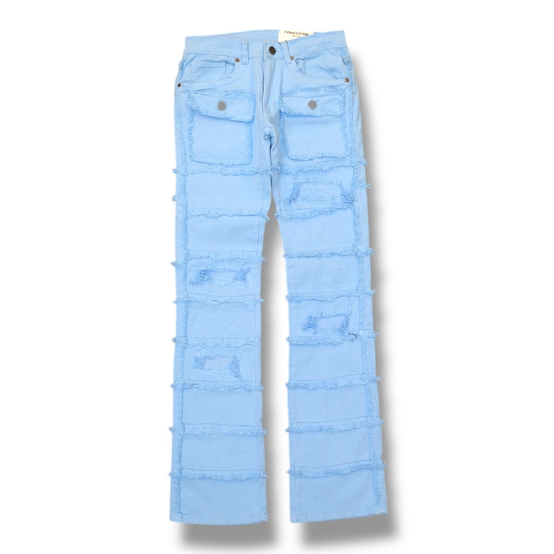 FWRD 'Static Layer Twill Stacked Denim' FW-330044 (Carolina Blue) - FRESH N FITTED
