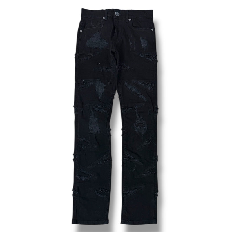 Evolution 'Slim Darted' Denim (Jet Black) EV-330242