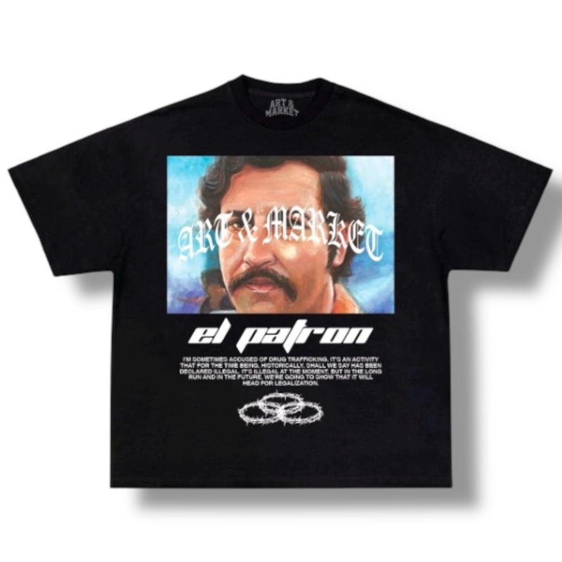 Art & Market 'El Patron' T-Shirt (Black)