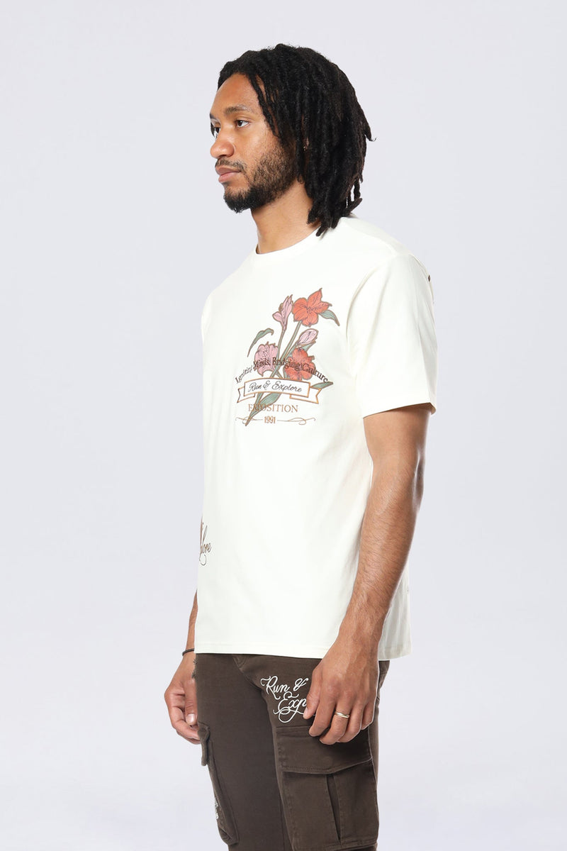 Smoke Rise 'Run & Escape SS' Shirt (Chalk)  KT24571