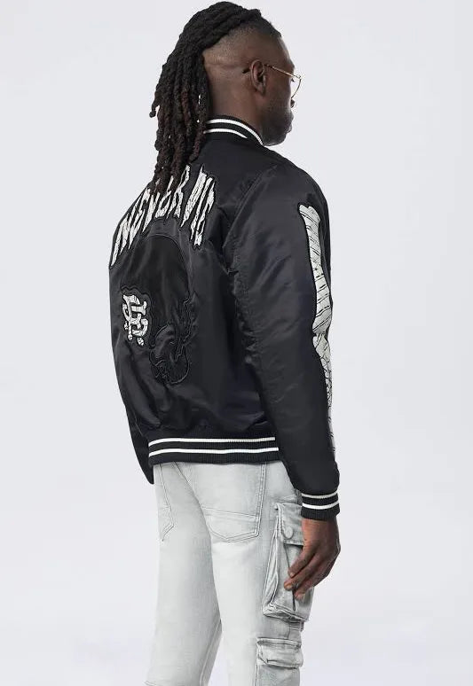 Smoke Rise 'Satin Stadium' Jacket OH24683