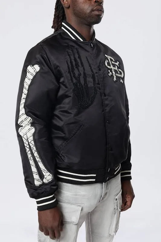 Smoke Rise 'Satin Stadium' Jacket OH24683