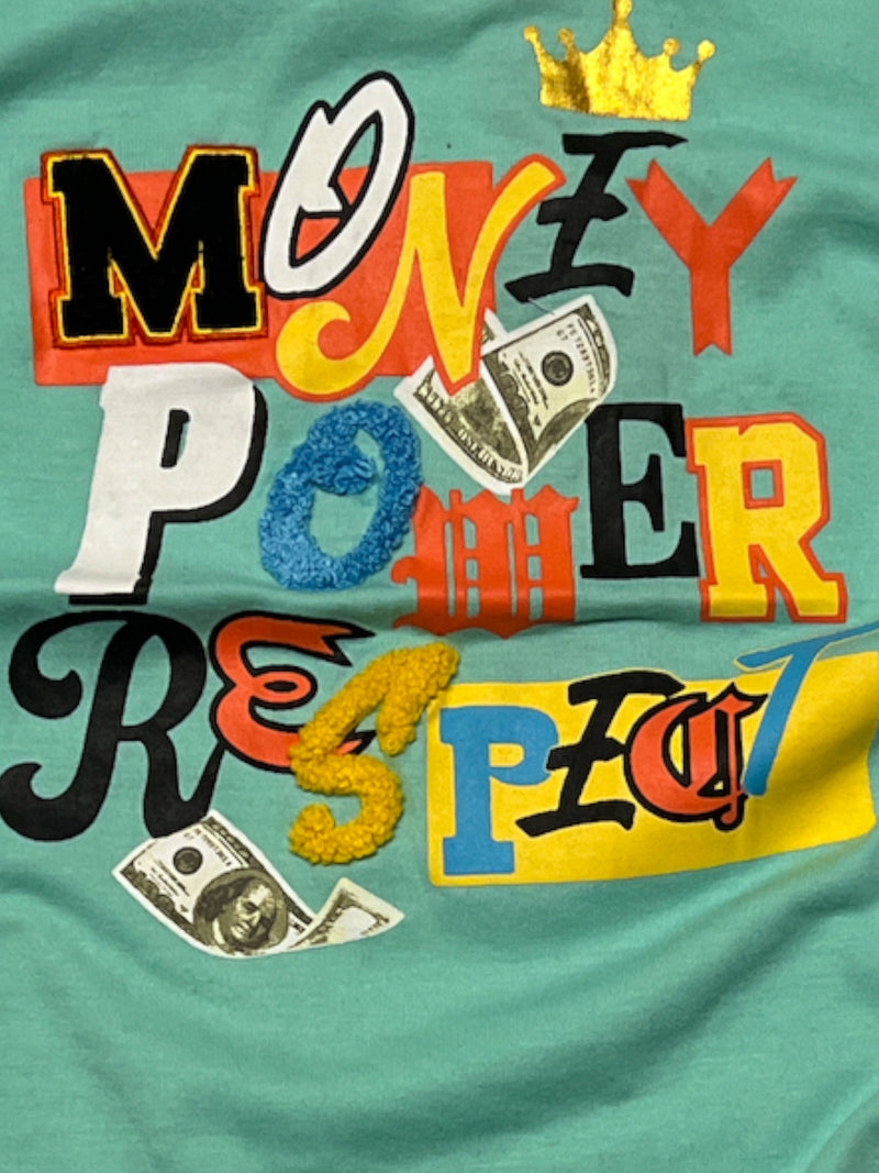 Black Pike Kids 'Money Power Respect' T-Shirt (Mint) BS4013 - Fresh N Fitted Inc 2