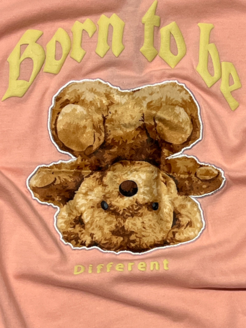 Black Pike Kids 'Born To Be Different' T-Shirt (Pink) BS4019 - Fresh N Fitted Inc 2