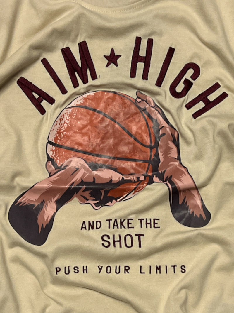 Black Pike Kids 'Aim High' T-Shirt (Khaki) BS4015 - Fresh N Fitted Inc 2