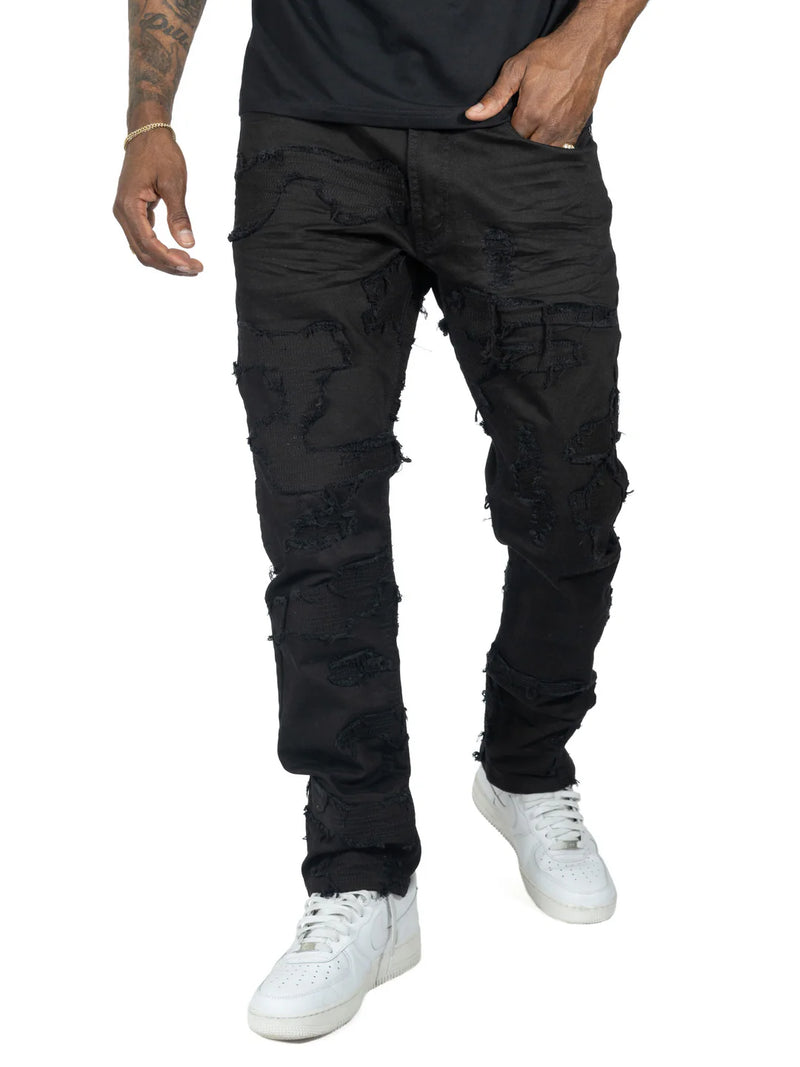 Makobi 'Prato' Jeans (Black) M1781